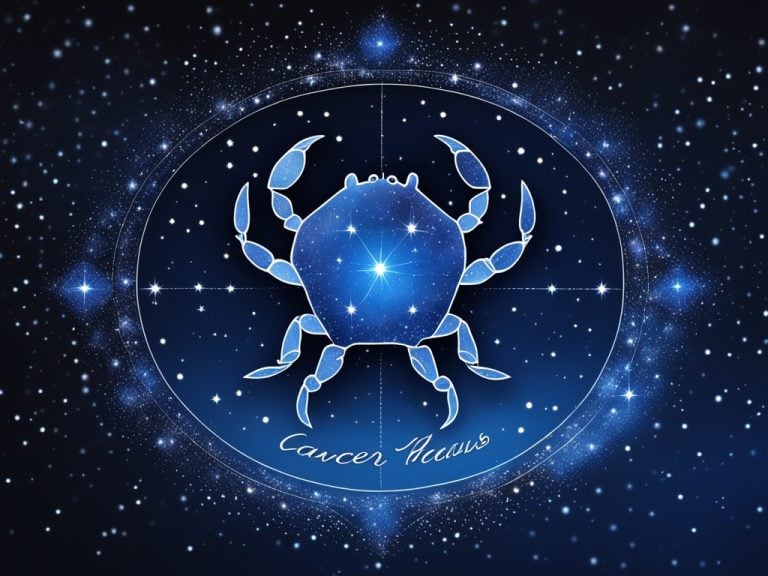 artist rendition of Cancer the Crab zodiac