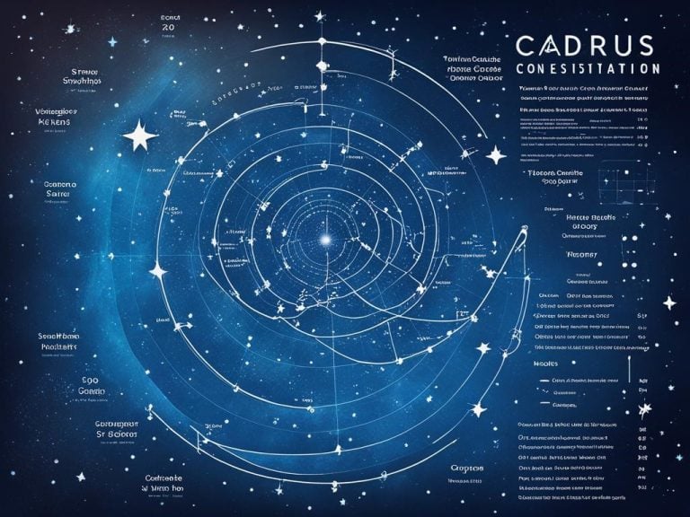 A scientifically accurate Hydrus Constellation star chart. A striking blue hue background and imagine the brightest star three stars of Hydrus creating a triangle. Other stars in varying sizes and arrangements are included to convey the dreamy, endless expanse of space. Subtle gradients and shading to give depth and dimension to the image, but maintain a clean, minimalistic feel.