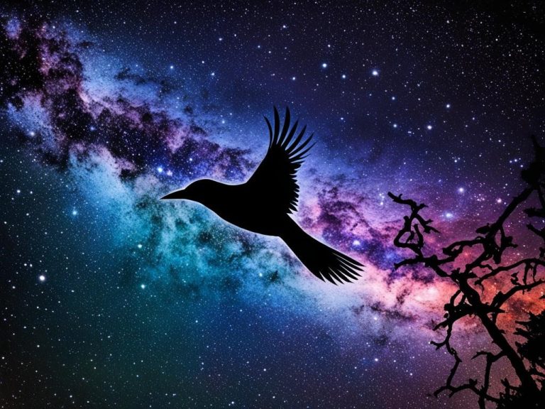 An image showcasing the stunning stars in the Corvus constellation. Vibrant colors and contrast emphasize the intricate patterns of the stars. There is a sense of movement and depth, as if traveling through space. A mix of large and small stars create a sense of scale and wonder. A subtle glow effect around some of the stars to give a magical quality to the image.